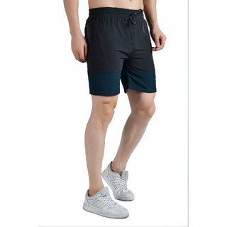Premium Men Kwings Athletic Shorts for Men - Quick-Dry Lycra Blend Gym & Running Shorts with Sec