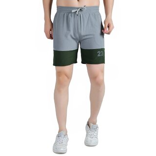                       Kwings Athletic Shorts for Men - Quick-Dry Lycra Blend Gym & Running Shorts with Secure Zipper Pockets                                              