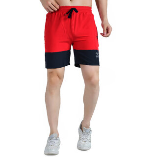                       Kwings Athletic Shorts for Men - Quick-Dry Lycra Blend Gym & Running Shorts with Secure Zipper Pockets                                              