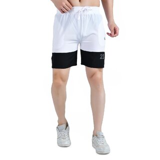                      Kwings Athletic Shorts for Men - Quick-Dry Lycra Blend Gym & Running Shorts with Secure Zipper Pockets                                              