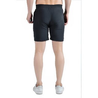 Affordable Men Kwings Men's Running & Gym Shorts - Piping Design Lycra Blend with 2 Zipper Pocke