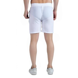 Affordable Men Kwings Men's Running & Gym Shorts - Piping Design Lycra Blend with 2 Zipper Pocke