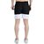 Kwings Athletic Shorts for Men - Quick-Dry Lycra Blend Gym  Running Shorts with Secure Zipper Pockets