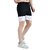 Kwings Athletic Shorts for Men - Quick-Dry Lycra Blend Gym  Running Shorts with Secure Zipper Pockets