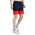 Kwings Athletic Shorts for Men - Quick-Dry Lycra Blend Gym  Running Shorts with Secure Zipper Pockets