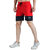 Kwings Athletic Shorts for Men - Quick-Dry Lycra Blend Gym & Running Shorts with Secure Zipper Pockets
