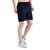 Kwings Men's Running & Gym Shorts - Piping Design Lycra Blend with 2 Zipper Pockets for Maximum Comfort