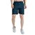 Kwings Men's Running  Gym Shorts - Piping Design Lycra Blend with 2 Zipper Pockets for Maximum Comfort