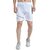 Kwings Men's Running & Gym Shorts - Piping Design Lycra Blend with 2 Zipper Pockets for Maximum Comfort
