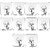 10pcs Multipurpose Strong Small Stainless Steel Adhesive Wall Hooks