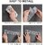 6 PCS self Adhesive Wall Hooks Bathroom Kitchen Office Outdoors, Hanging Coat Cloth Towel Key Decorations