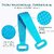 Eco Shopee Silicone Body Back Scrubber Bath Belt Washer Double Side Body Scrubber