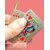 BADSHAH Design Jet Flame Pocket Lighter FITUP Refillable Badshah Playing Card Cigarette Lighter Windproof With Jet Green