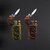 Vibes Wrapz Two Dragon Flames Jet Flame Lighter (Pack Of 1, Multicolour)