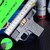 Vibes Wrapz Cigarette Case Lighter  Jet Flame Torch Lighter with Stylish Gun Shape, Portable  Refillable