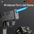Vibes Wrapz Cigarette Case Lighter  Jet Flame Torch Lighter with Stylish Gun Shape, Portable  Refillable