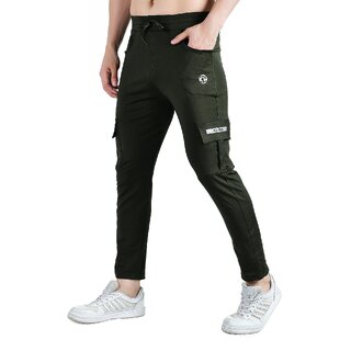 Modern Men Kwings Men's Cargo Track Pants - Comfortable  Stylish Joggers with Pockets for Gym, Y