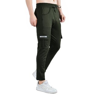 Top Men Kwings Men's Cargo Track Pants - Comfortable  Stylish Joggers with Pockets for Gym, Yoga