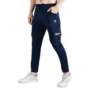 Exclusive Men Kwings Men's Cargo Track Pants - Comfortable  Stylish Joggers with Pockets for Gym