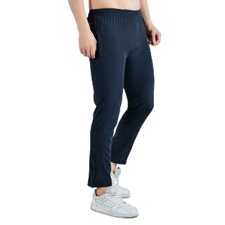 Latest Men Kwings Soft NS Lycra Track Pant for Men - Comfortable Straight Fit Joggers with Secur