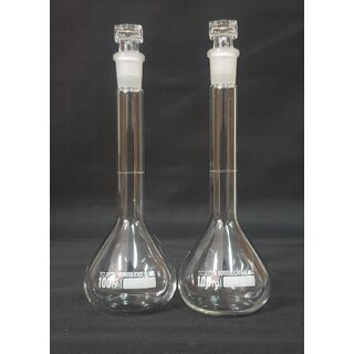                       LABOGENS VOLUMETRIC FLASK 100ML PACK OF 2PC                                              
