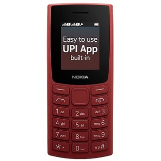                       (Refurbished) Nokia 105, 4G, 2023 (Dual SIM, 1.77 Inch Display) Superb Condition, Like New                                              