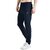 Kwings Soft NS Lycra Track Pant for Men - Comfortable Straight Fit Joggers with Secure Side Zipper Pockets Navy XXL