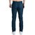 Kwings Soft NS Lycra Track Pant for Men - Comfortable Straight Fit Joggers with Secure Side Zipper Pockets Air Force M