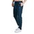 Kwings Soft NS Lycra Track Pant for Men - Comfortable Straight Fit Joggers with Secure Side Zipper Pockets Air Force M
