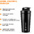 IMPETUS Stainless Steel Protein Shaker 750ml, Gym Accessories for Workout