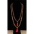RUDRAKSHA  CLEAR QUARTZ Crystal Necklace, Mala - Handmade Jewelry, Beaded Necklace, Healing Crystals and Stones,