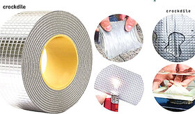 Leak-Proof Aluminum Tape for HVAC Systems 10 cm Butyl Tape(Silver Pack of 1)