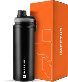 IMPETUS Water Sipper Stainless Steel Water Bottle 1 Litre, Leakproof, Rust free