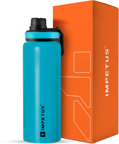 IMPETUS Water Sipper Stainless Steel Water Bottle 1 Litre, Leakproof, Rust free