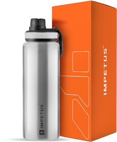 IMPETUS Water Sipper Stainless Steel Water Bottle 1 Litre, Leakproof, Rust free