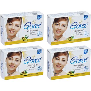 Goree Whitening Soap - 100g (Pack Of 4) Goree Whitening Soap - 100g (Pack Of 4)