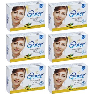 Goree Whitening Soap - 100g (Pack Of 6) Goree Whitening Soap - 100g (Pack Of 6)