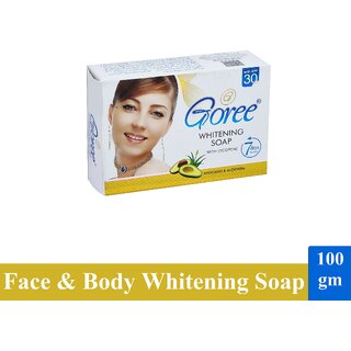 Goree Whitening Face Body Soap - Pack Of 1 (100g) Goree Whitening Face Body Soap - Pack Of 1 (100g)