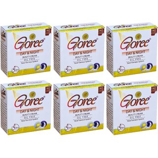 Goree Beauty Day And Night Cream - 28g (Pack Of 6) Goree Beauty Day And Night Cream - 28g (Pack Of 6)