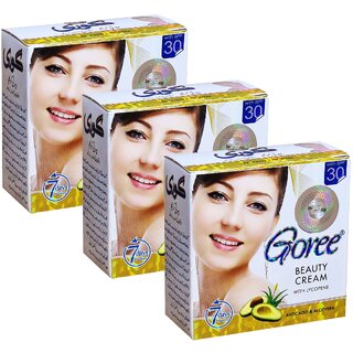 Goree Face Beauty Glowing Cream - Pack Of 3 (28g) Goree Face Beauty Glowing Cream - Pack Of 3 (28g)