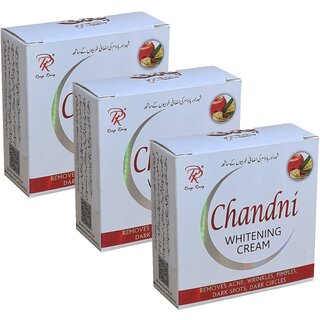 Chandni Whitening Night Cream - Pack Of 3 (28gm) Chandni Whitening Night Cream - Pack Of 3 (28gm)