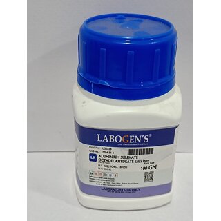                       LABOGENS ALUMINIUM SULPHATE OCTADECAHYDRATE Extra Pure 100GM                                              