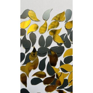 MIRROR GLASS WORLDWIDE Silver Fancy Mango Shape for Jewellery Making,Other Craft Work Like Project lippan Art, mud Wor MIRROR GLASS WORLDWIDE Silver Fancy Mango Shape for Jewellery Making,Other Craft Work Like Project lippan Art, mud Wor