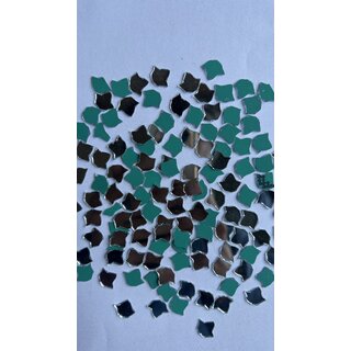 MIRROR GLASS WORLDWIDE Fancy Leaf Shape Mirrors 12x10 mm 530 Pieces 100 gm Ideal for Lippan Art, Fabric Crafting MIRROR GLASS WORLDWIDE Fancy Leaf Shape Mirrors 12x10 mm 530 Pieces 100 gm Ideal for Lippan Art, Fabric Crafting