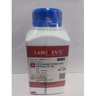                       LABOGENS POTASSIUM HYDROGEN PHTHALATE AR 500GM                                              