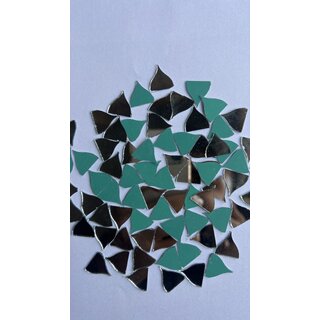                       MIRROR GLASS WORLDWIDE Fancy Shape for JWELLERY MAKEING  LIPPAN Art  Craft Works 14MM 275 Piece 100GM                                              