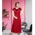 Brahmani Garments Women Red Solid Nighty