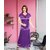 Brahmani Garments Women Purple Solid Nighty
