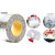 Leak-Proof Aluminum Tape for HVAC Systems 10 cm Butyl Tape(Silver Pack of 1)