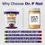 Dr. P Nut Peanut Butter Chocolate Crunchy Spread 510g  30g Protein  Vegan  Tasty  Healthy Nut Butter Spread for Breakfast  Snacks  Cholesterol Free  Zero Trans Fat  Crunchy Peanut Butter